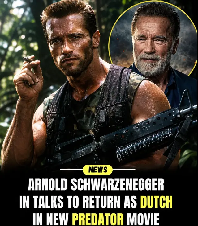 Featured image for Arnold Schwarzenegger Could Return as Dutch in Predator
